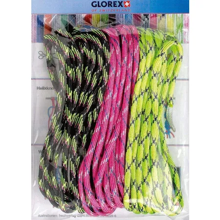 Glorex Paracord 2x4mm Set Brasilia, 3x3m