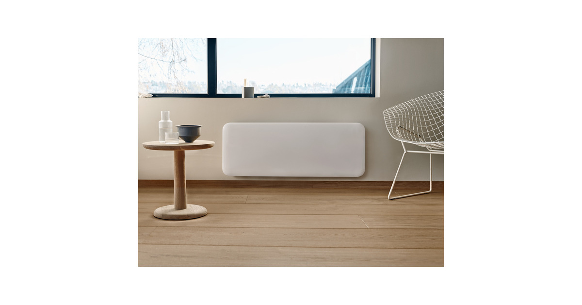 MillSteel WiFi paneelverwarming PA2000WIFI4, 2000 Watt convector  (Wit, wifi 2,4 GHz (wifi 6), Bluetooth 5.2, Zigbee 3.0 + App)