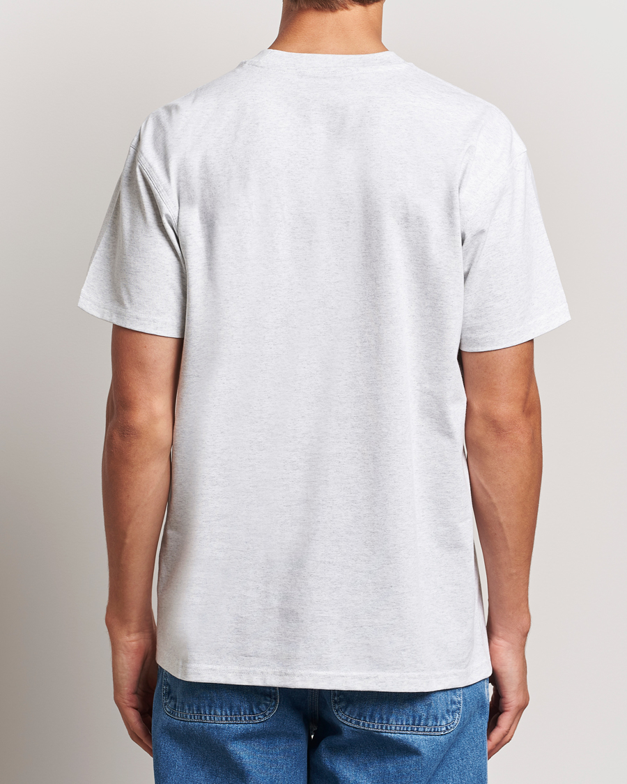 Carhartt WIP American Script Short Sleeve T-Shirt Ash Heather