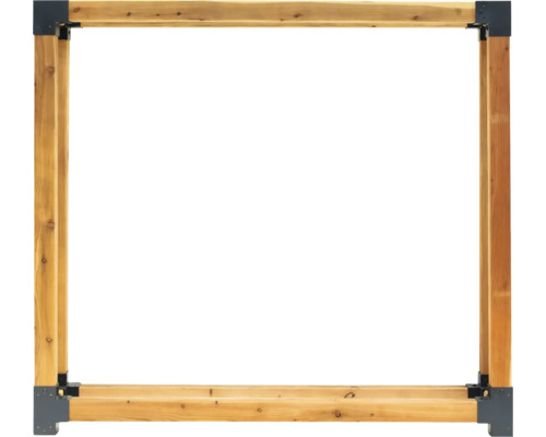 WESTMANN Michel brandhoutstapelhulp, maat XXL, 198 x 40 x 180 cm, naturel