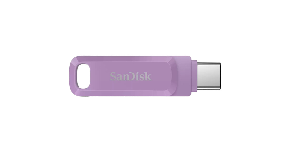 SanDiskUltra Dual Drive Go USB Type-C™ - 512 GB usb-stick  (Lila)