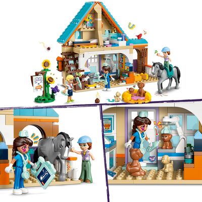 LEGO Friends 42651 Dyreklinikk med hest og kjæledyr