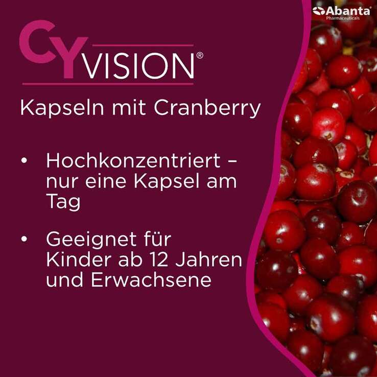 Cranberry Kapseln Cyvision, 30 St