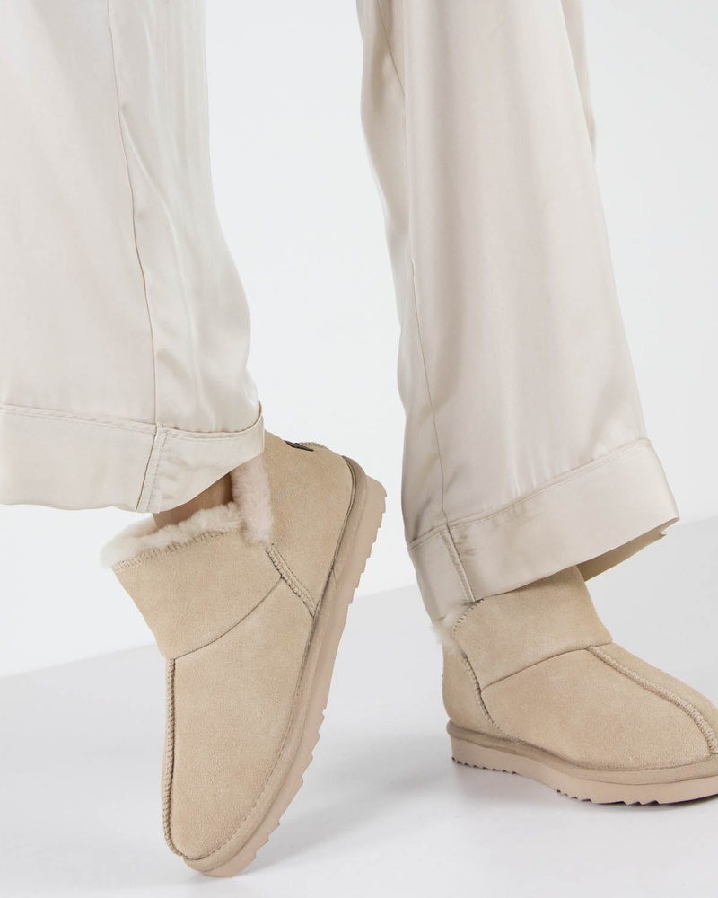 Warmbat Australia Willow Gevoerde boots  - beige
