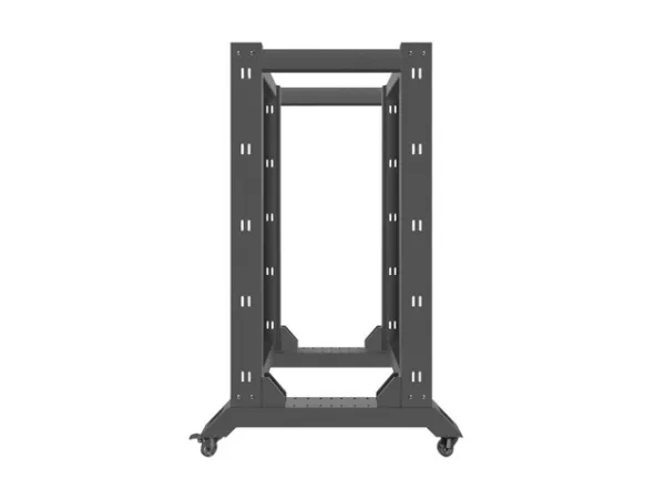 Lanberg - Rack åben ramme - sort - 22U - 19