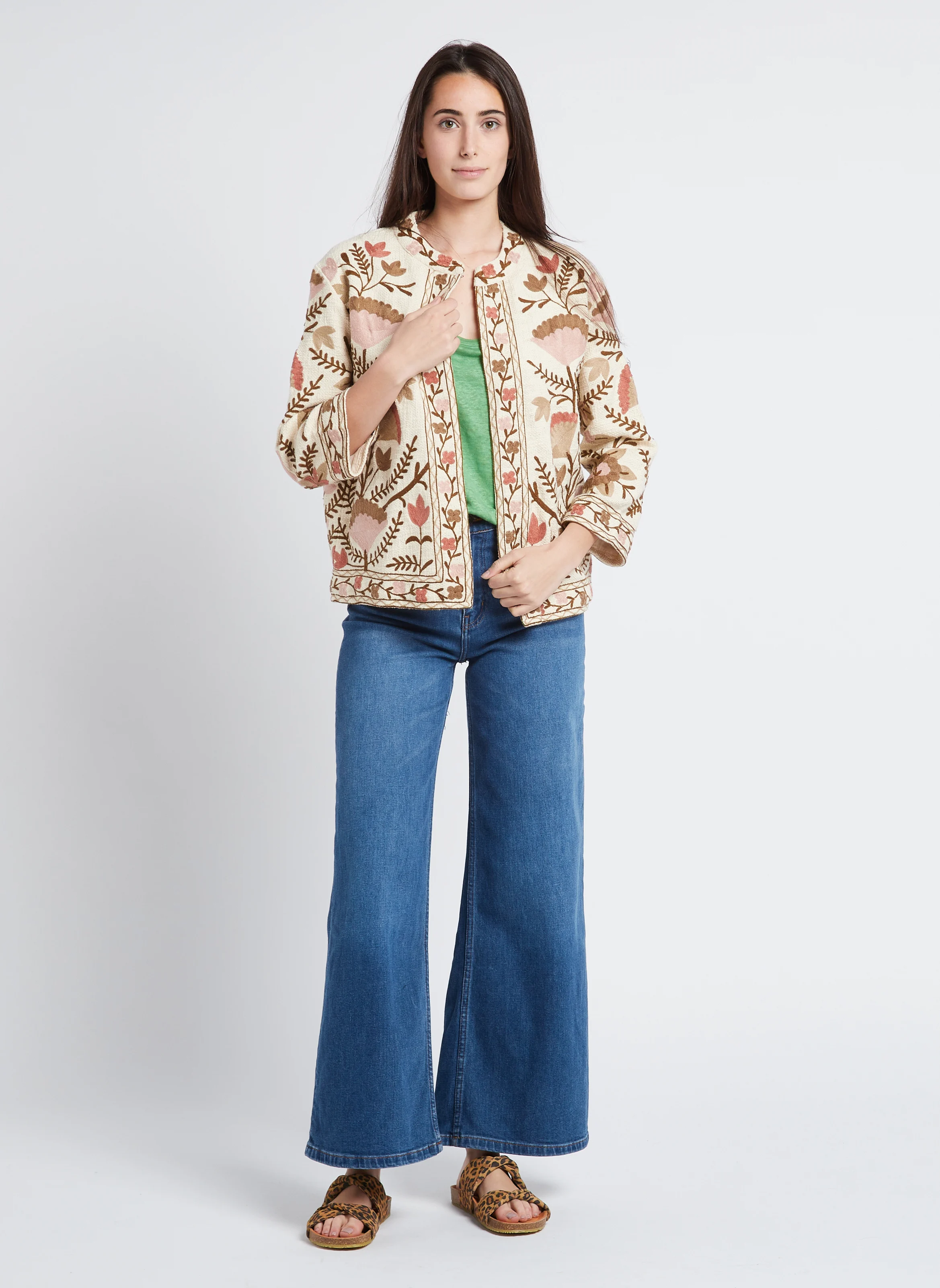 LYLA - Jean large en coton | Jean Stone