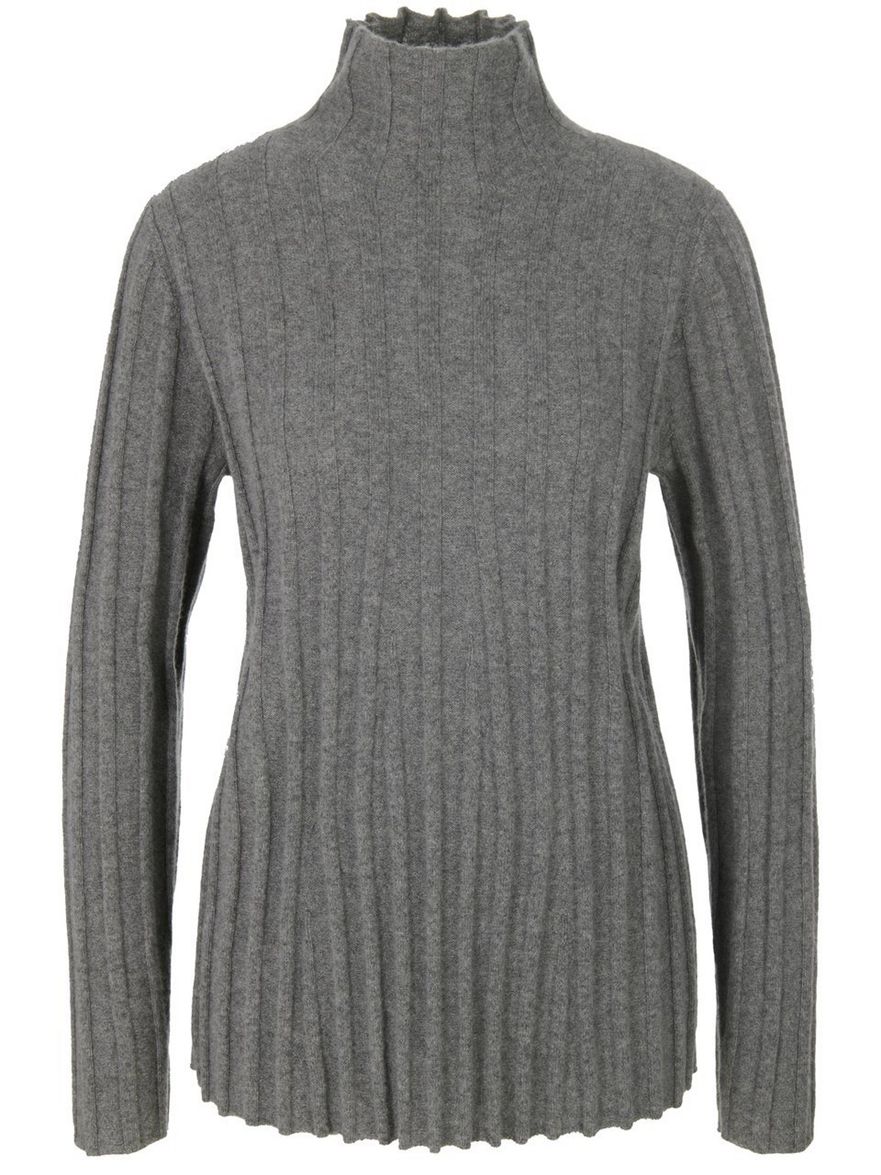 Kaschmir-Pullover mit Stehkragen