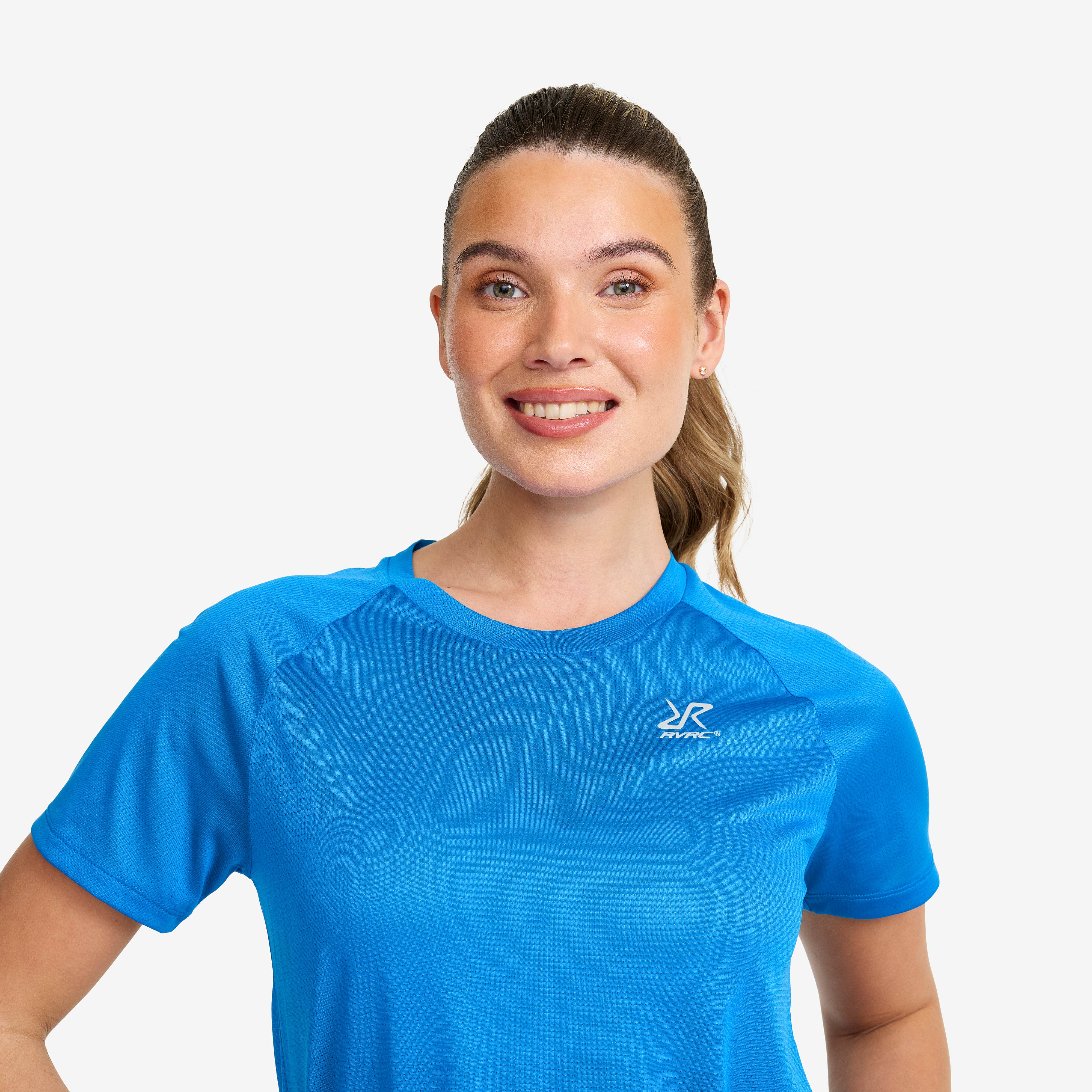 Intensity Light Crew Neck T-shirt Dame French Blue