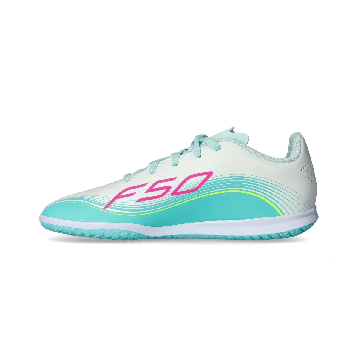 Sapatilha futsal adidas F50 Messi Club IN Criança