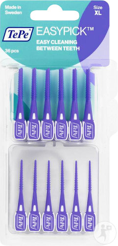 TePe EasyPick Cure-Dents Taille XL 36 Pièces