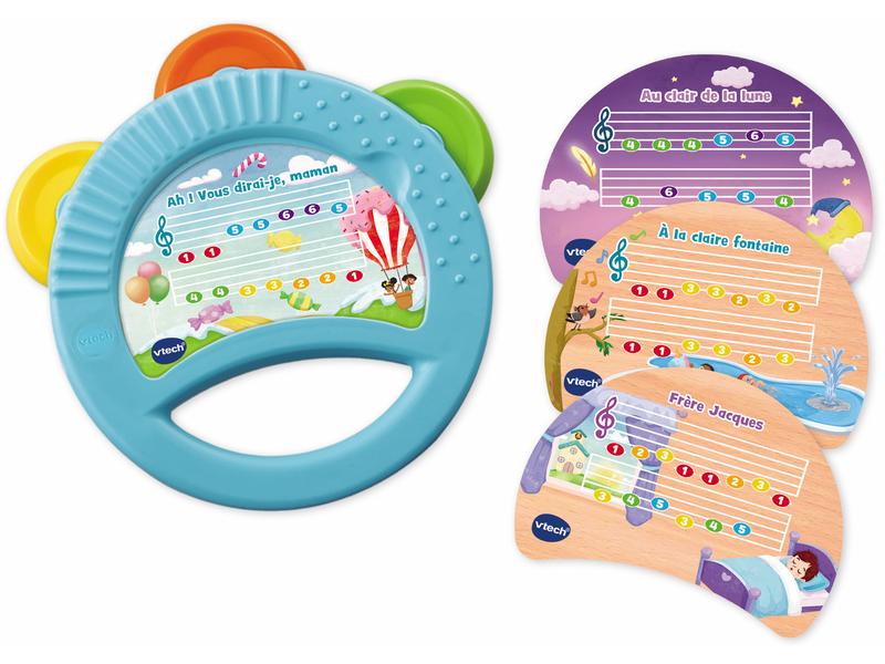 Vtech Musikspielzeug Xylo-Tambourin lumi magique -FR- Kinderinstrumente