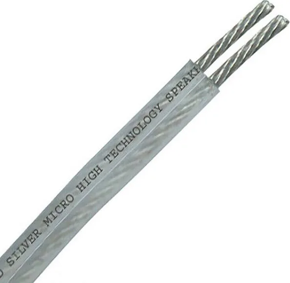 QED Micro Silver (50 m) Câbles d'enceintes au mètre