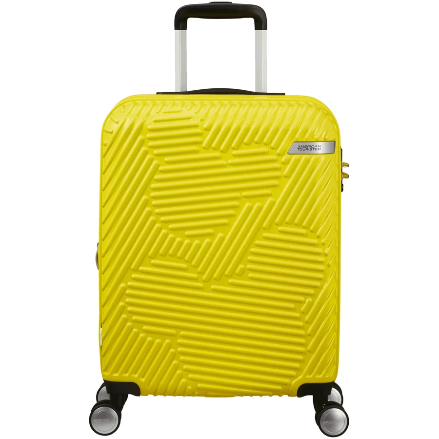American Tourister Mickey Clouds - 4-Rollen-Kabinentrolley 55 cm erw. Mickey Electric Lemon