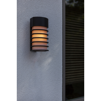 Lutec buitenlamp Fulton zwart