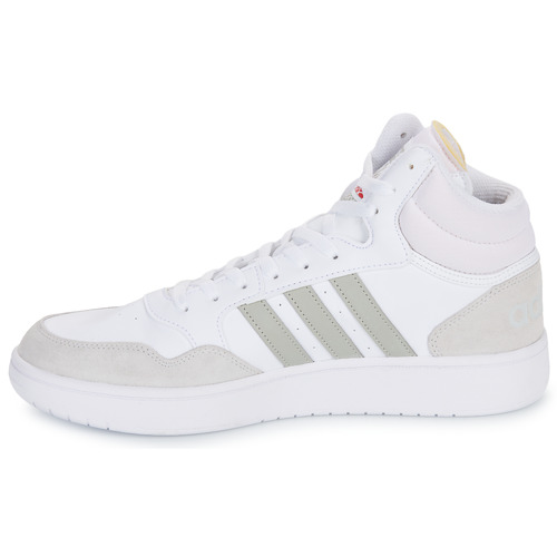 Adidas Sportswear - HOOPS 3.0 MID - Blanc / Beige