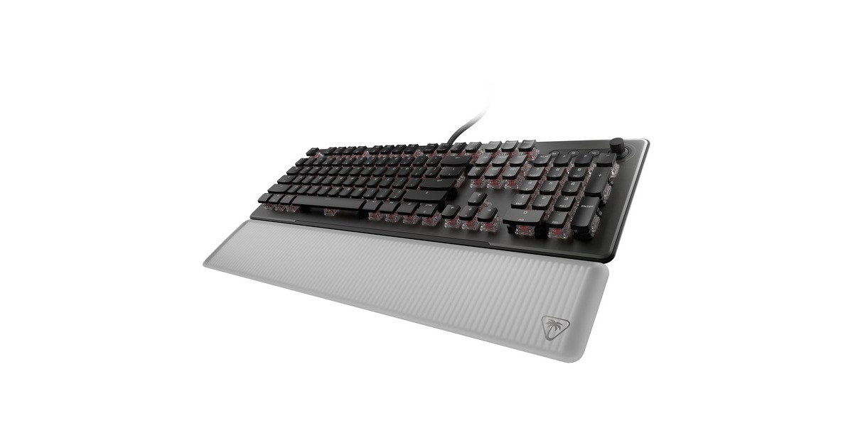 Turtle BeachVulcan II Max, gaming toetsenbord  (Zwart, US lay-out, Roccat Titan II Optical Red)