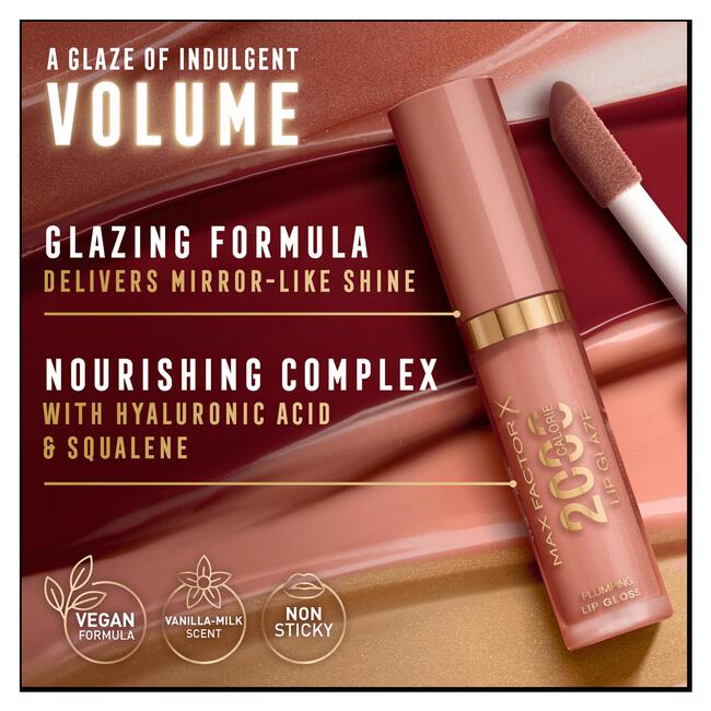 Max Factor 2000 Calorie Lip Glaze 005 Honey Creme