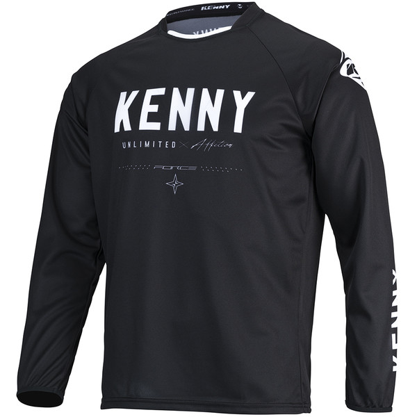 Kenny - Maillot Force - 2022 Noir / Blanc