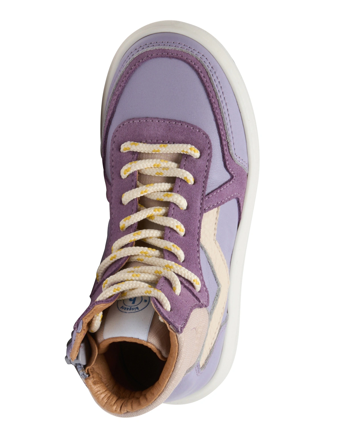 Schnür-Sneaker MIO hoch in lavender