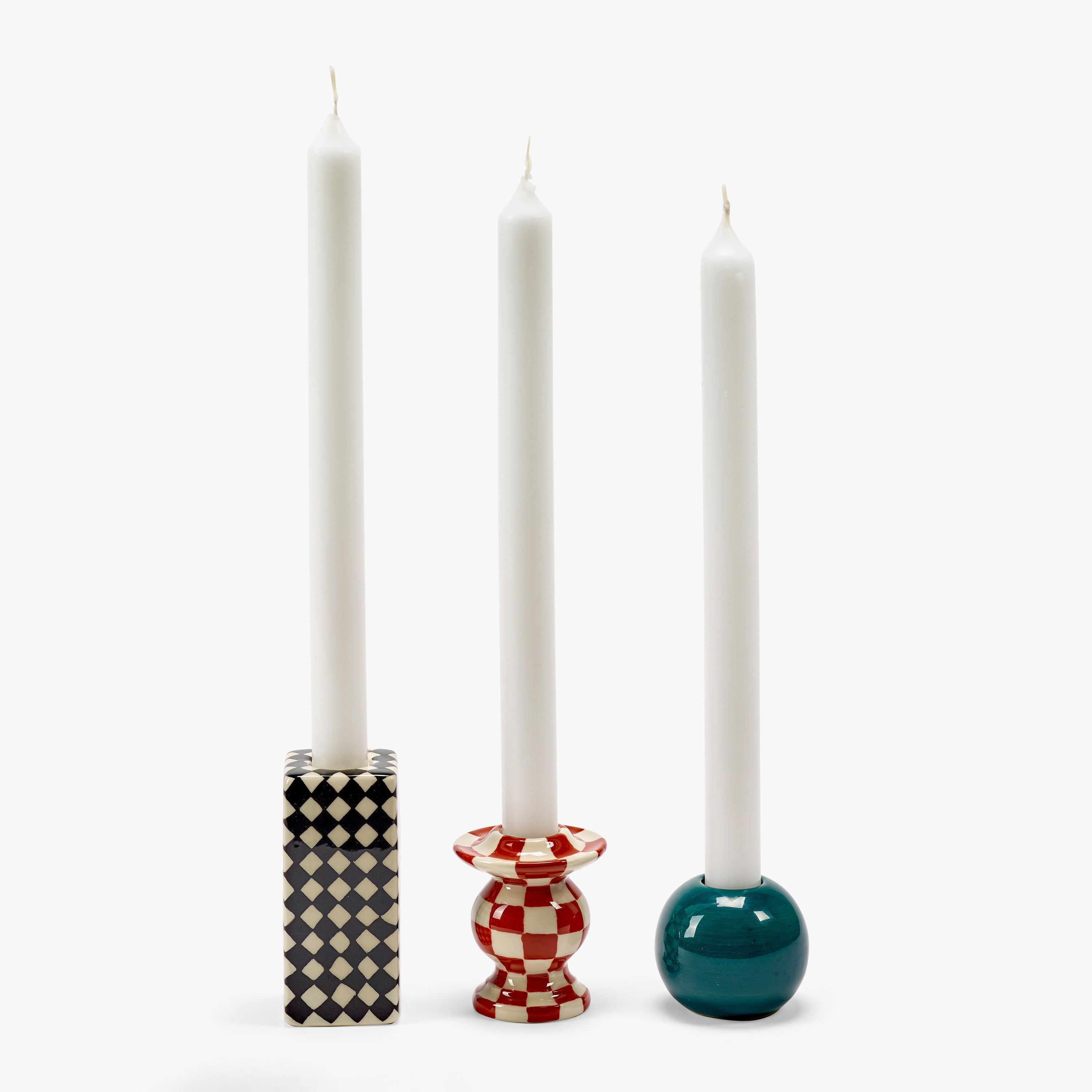 SERAX - Wouters & Hendrix - Les Objets Kandelaar - Set van 3