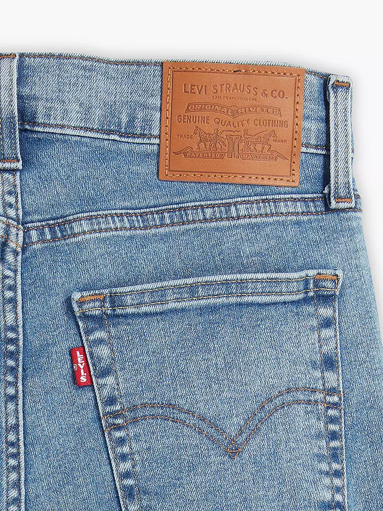 LEVI'S® Highwaist Jeans Straight Fit 724 blau