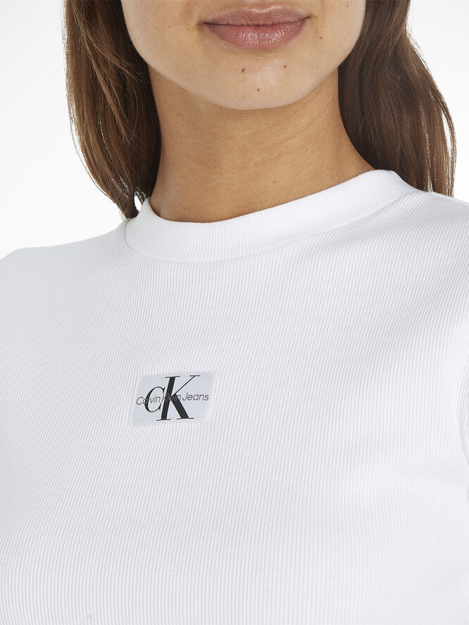 Calvin Klein T-shirt with badge logo Yaf