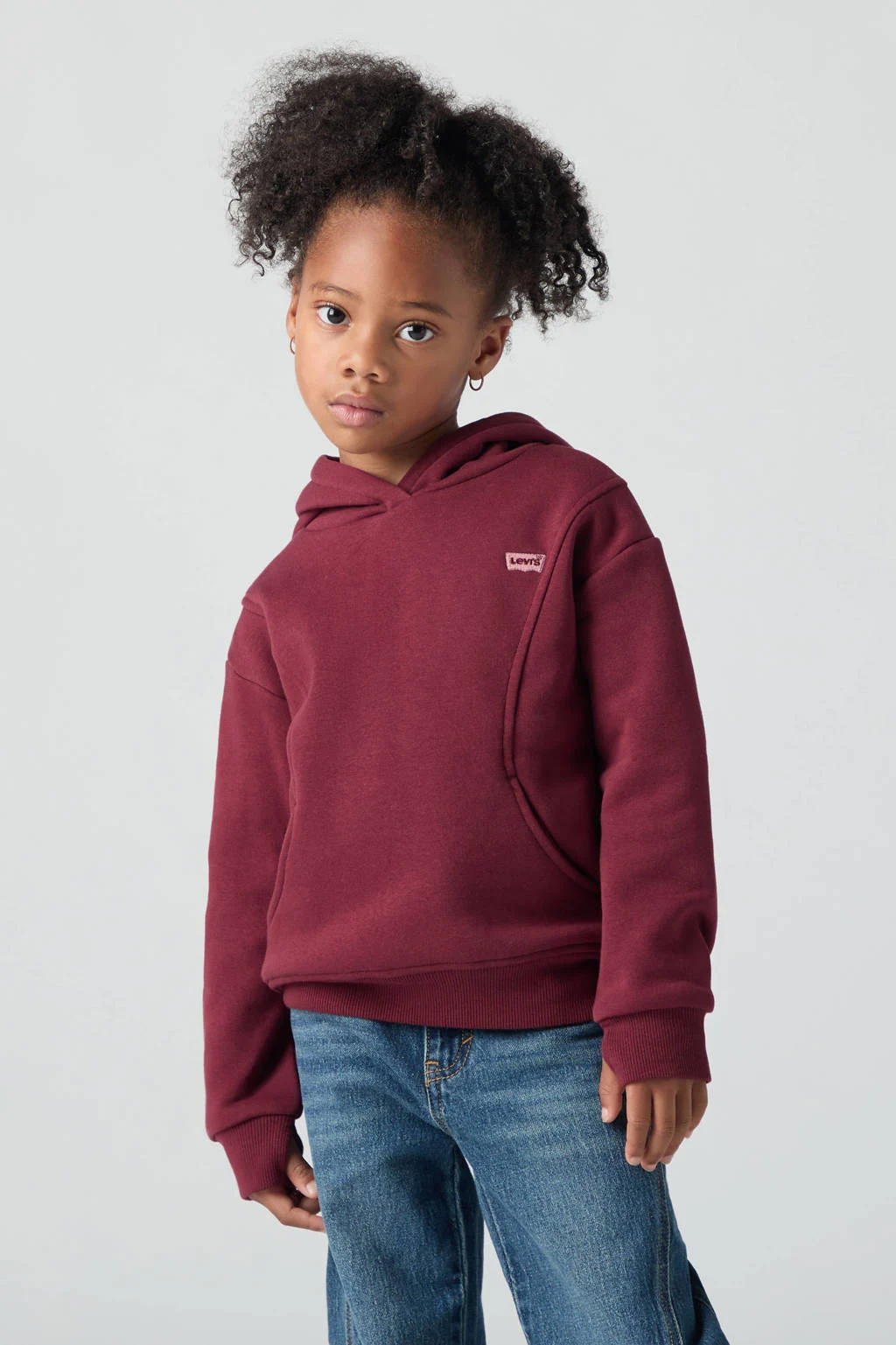 Levi's sweater donkerrood
