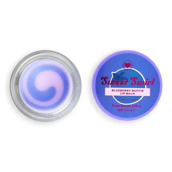 Sweet Swirl Lip Balm Blueberry Muffin