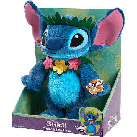 Disney Stitch syng og dans figur 35 cm