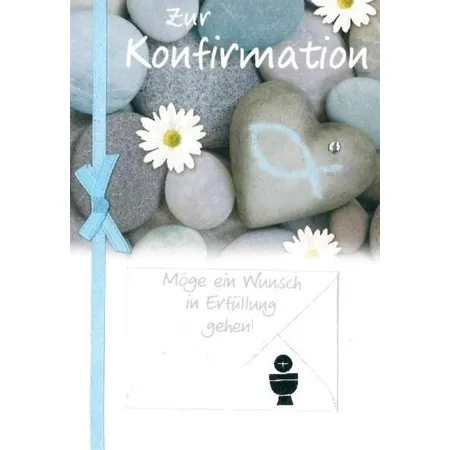 Depesche Klappkarte Zur Konfirmation Möge ein Wunsch in Erfüllung gehen