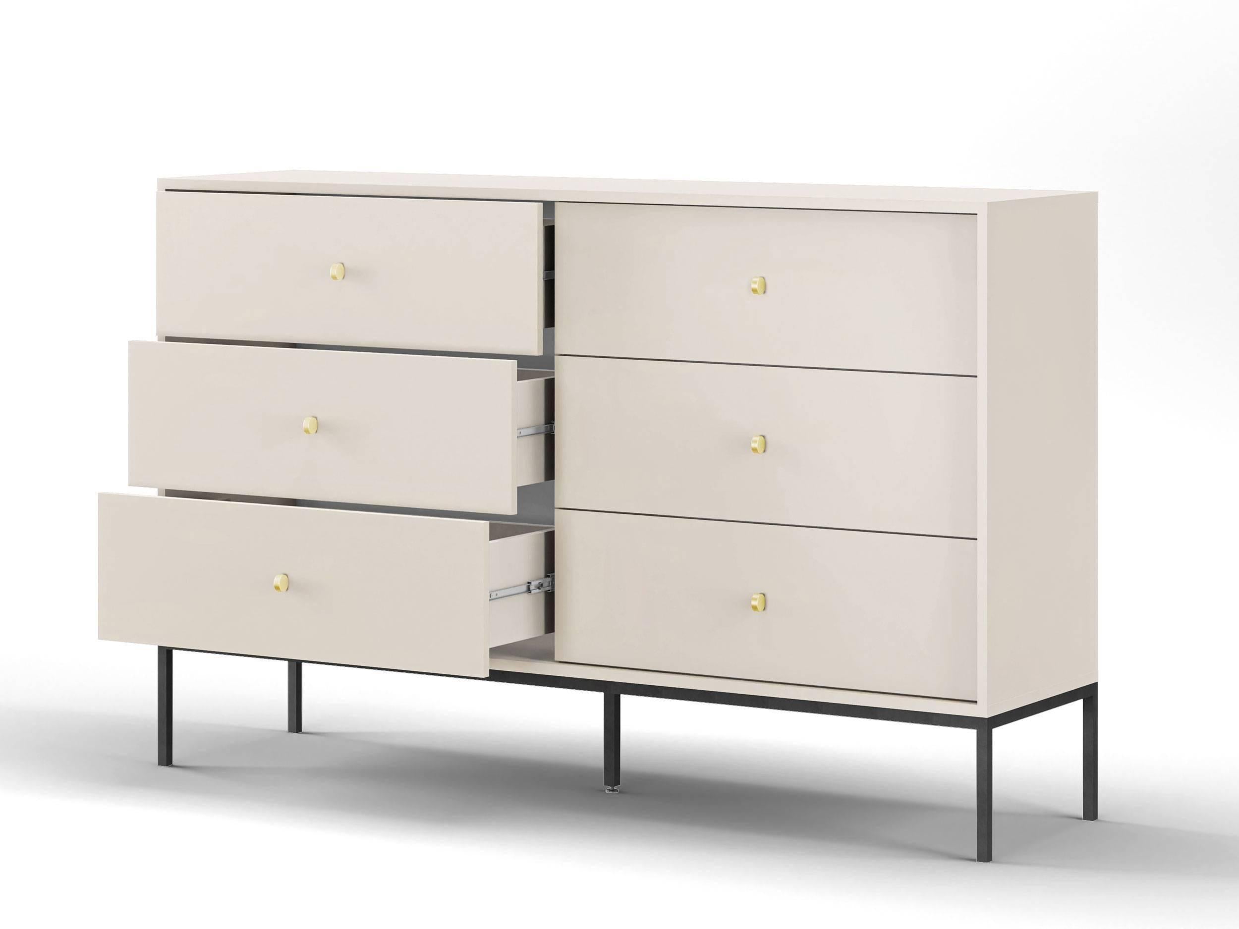 NADUVI Collection Dressoir Monique 6 lades