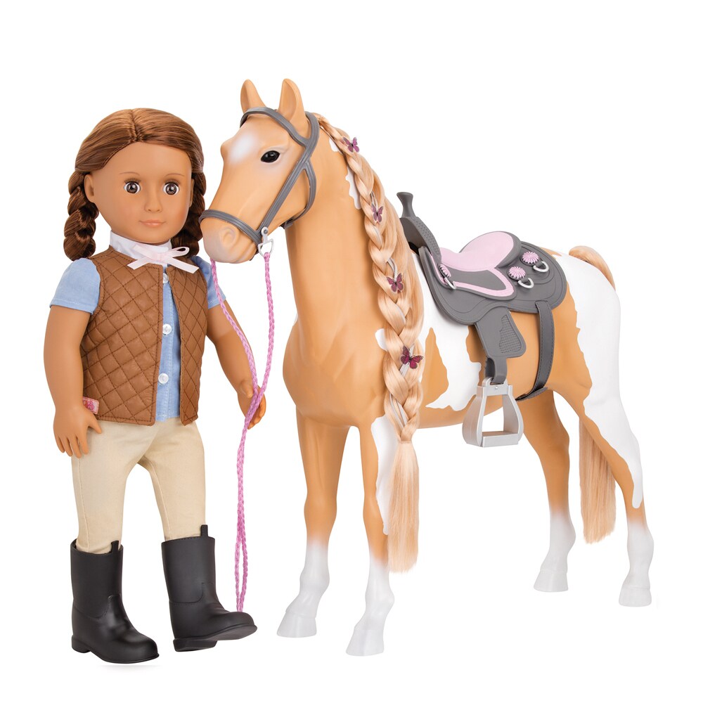 Our Generation Palomino Pferd zum Frisieren 51cm