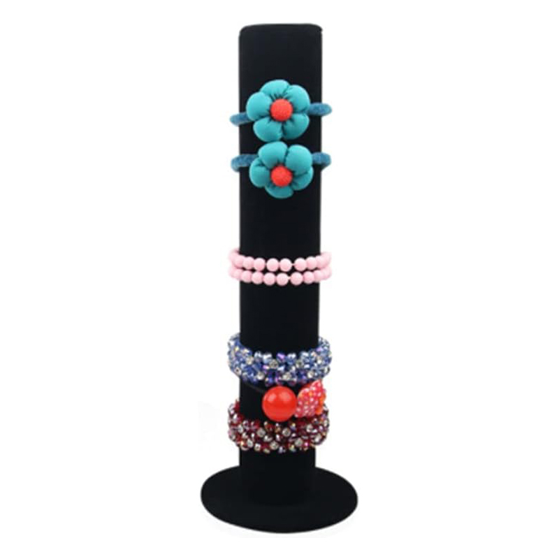 (30x5cm) Samt Schmuck Ständer Scrunchie Halterung - Braun