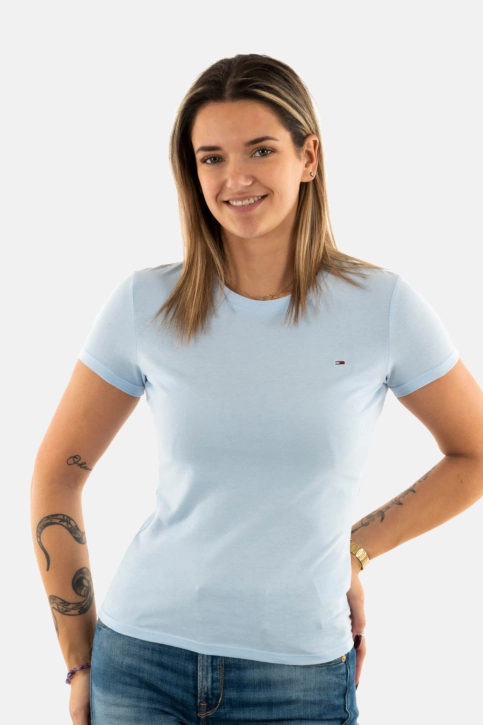 Tee shirt tommy jeans dw0dw20459 c3q sweet blue