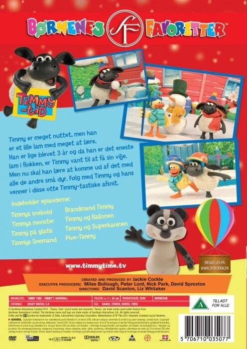 Timmy Tid - Timmys Snebold - DVD