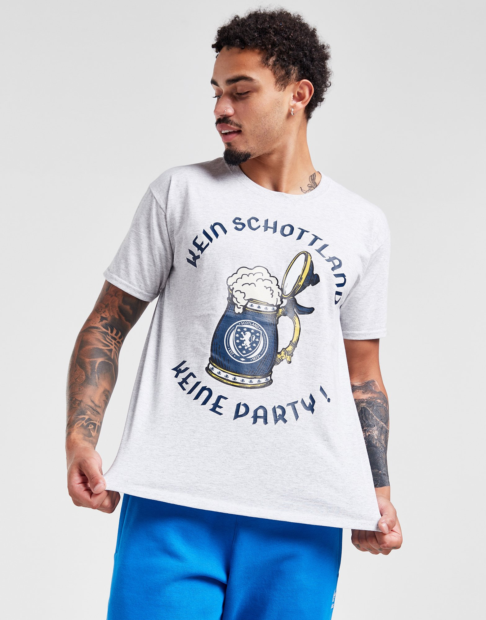 Official Team T-shirt 'Kein Schottland, Keine Party!'' Homme