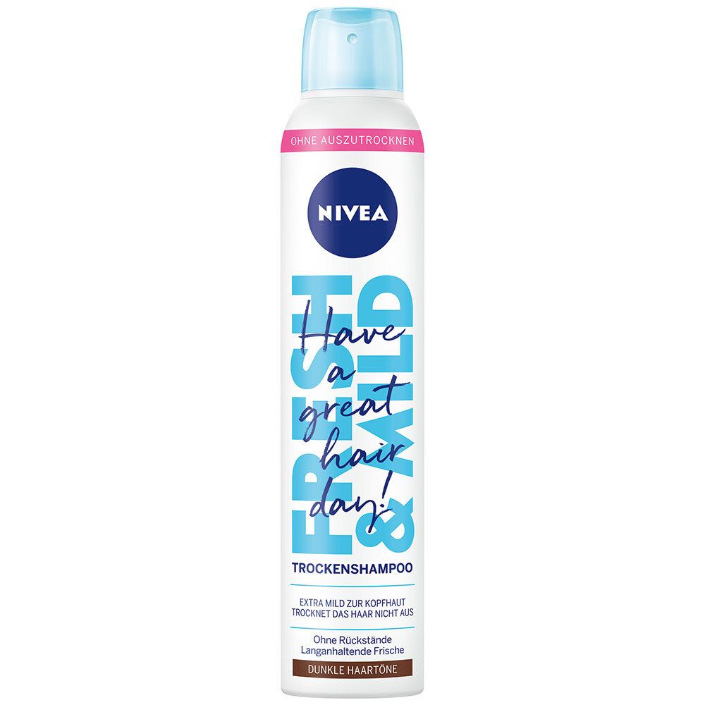NIVEA® Trockenshampoo Fresh & Mild Dunkle Haartöne