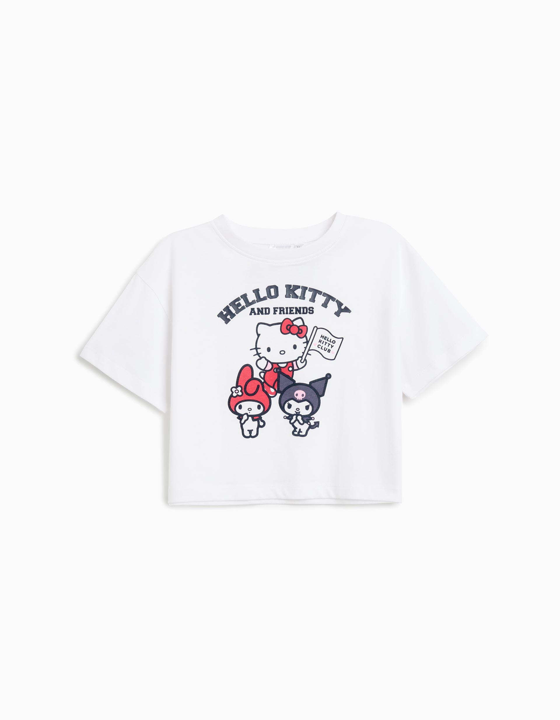 T-shirt 'Hello Kitty', Menina, Branco