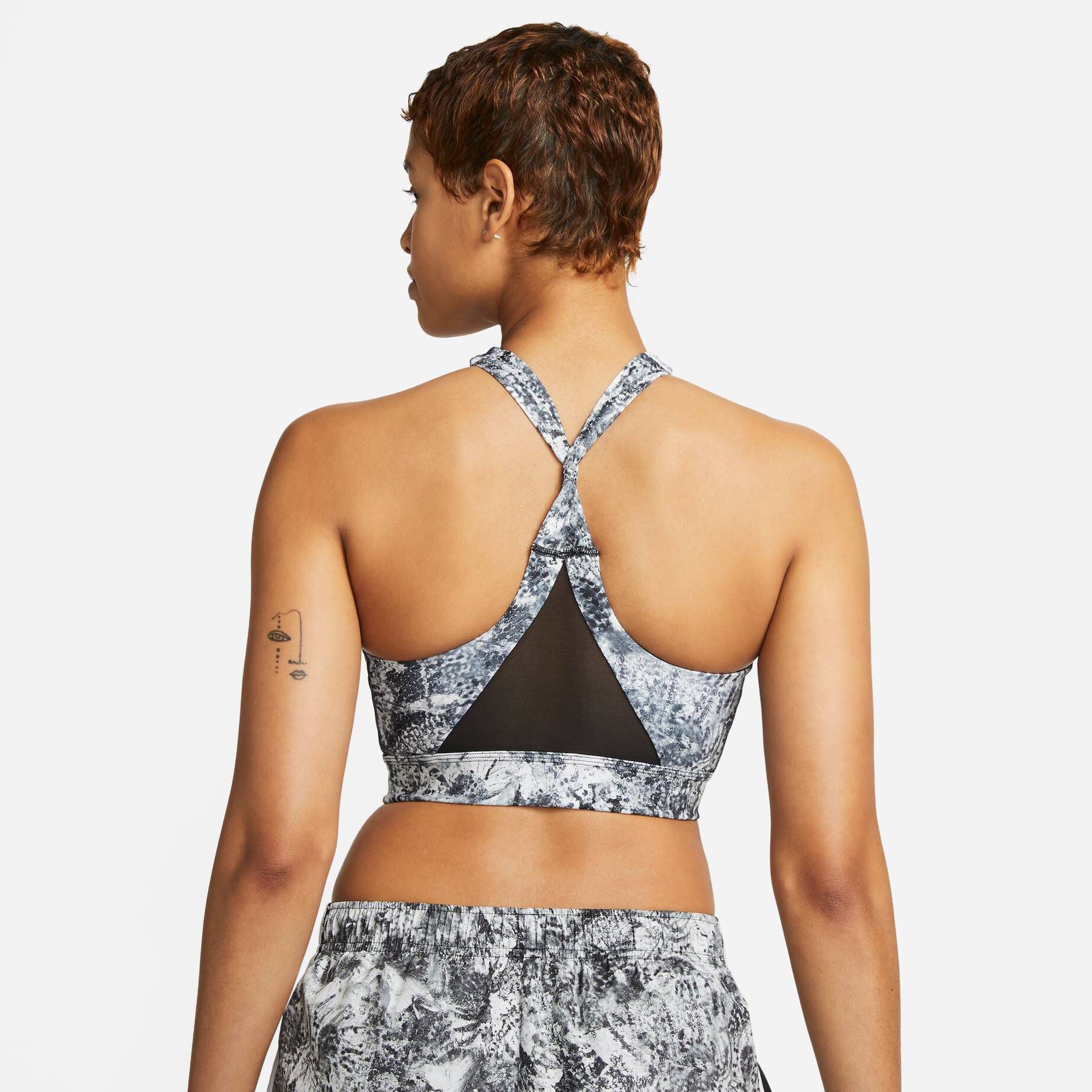 Nike| Damen Sport-BH DRI-FIT SWOOSH WRAP BRA AOP