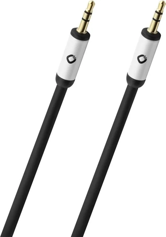 Oehlbach I-Connect Jack Noir (0,5 m) Câbles jack et mini-Jack