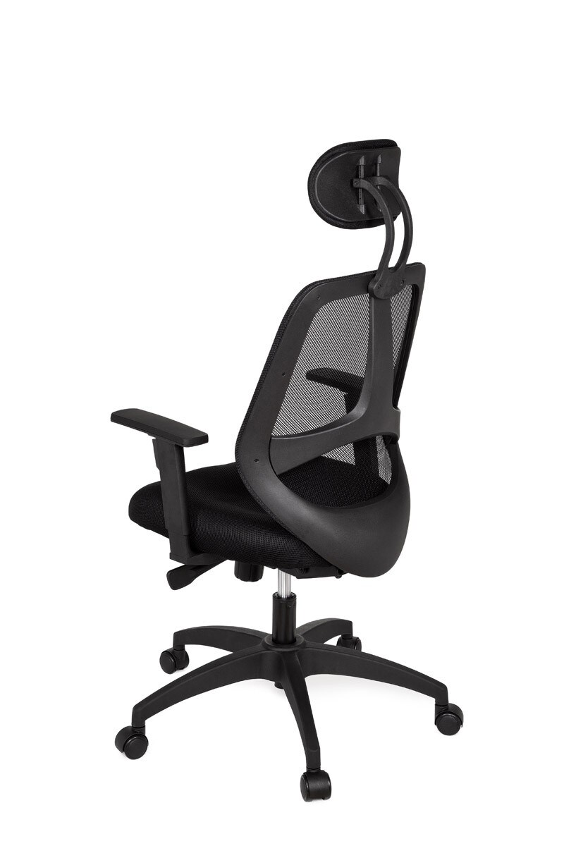 KADIMA DESIGN Ergonomischer Bürostuhl: Synchronmechanik, hochwertige Polsterung, höhenverstellbare Armlehnen, 120 kg Belastbarkeit.