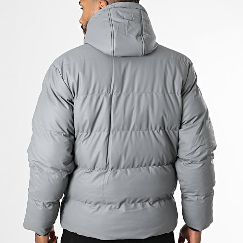 Doudoune Capuche Gris