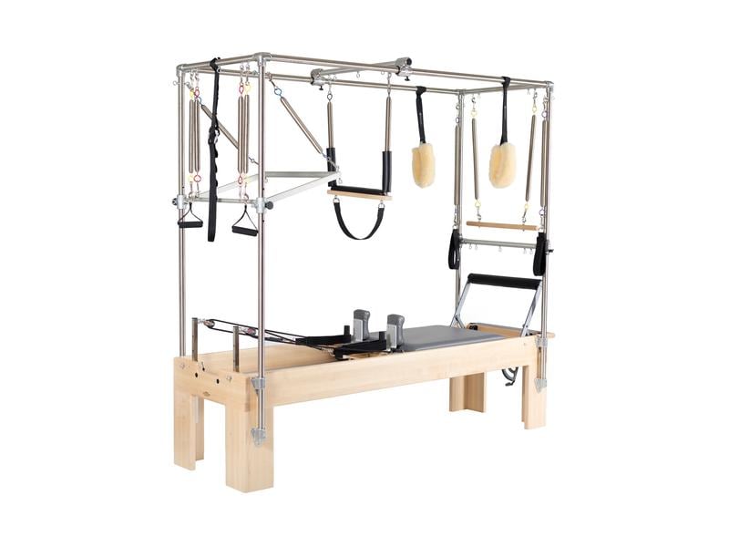 Pilates Reformer-Trapeze-Kombination Strata Revo 61 cm Kombination aus Studio Reformer und einer Trapezbank