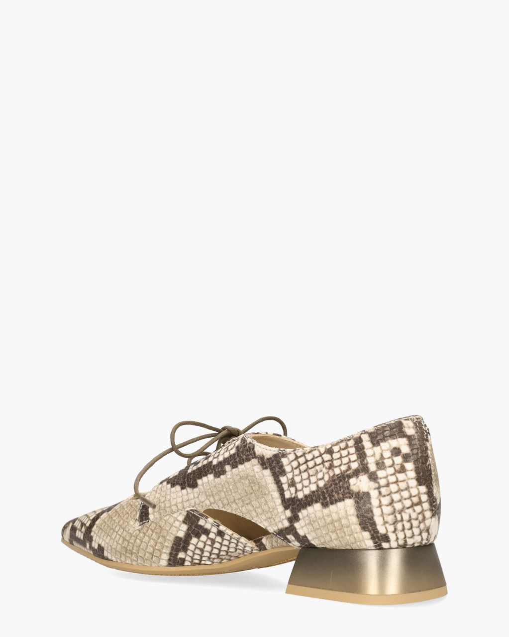 Hispanitas HV253858 Beige/Bruin Dames Veterschoenen