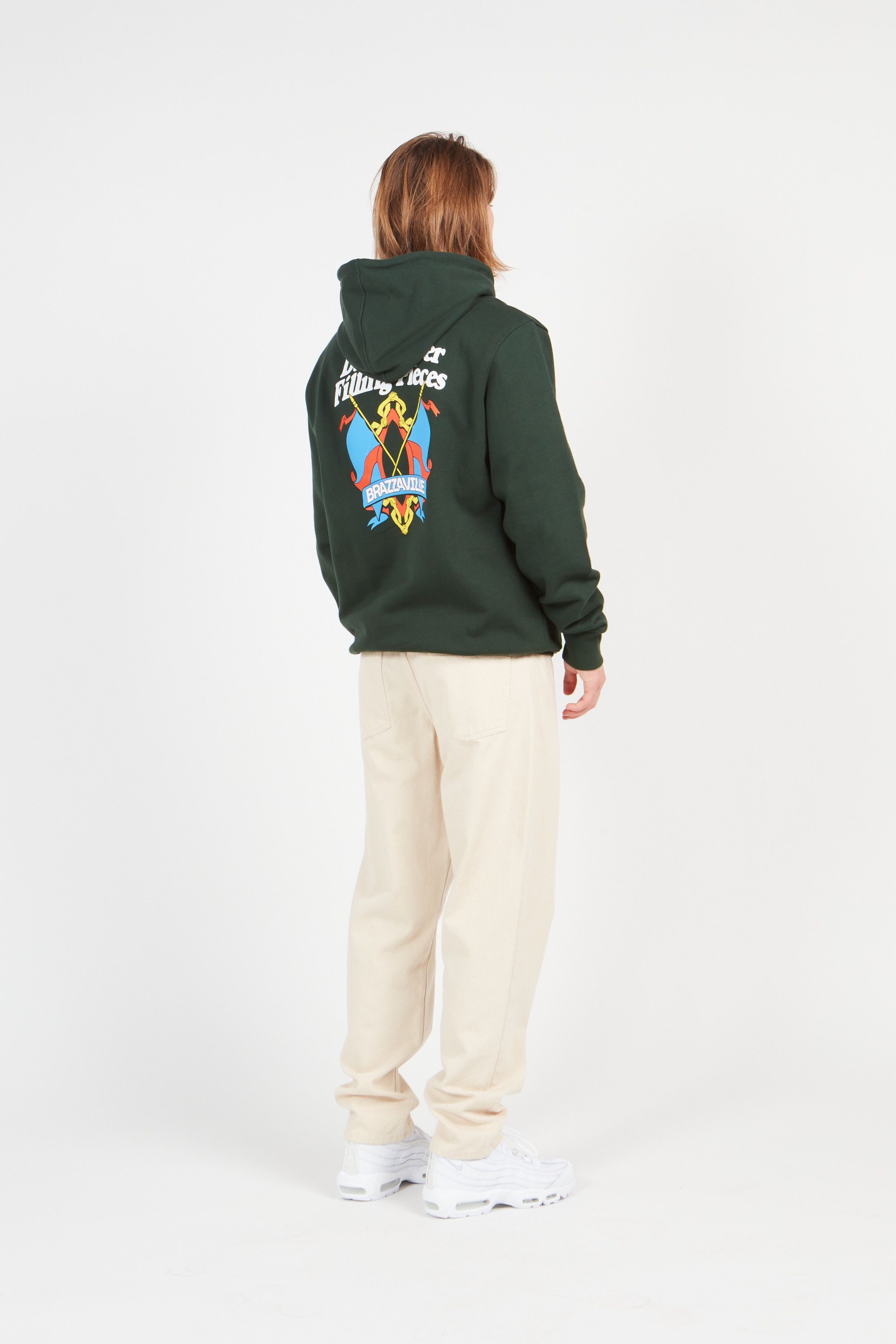 Daily Paper Hoodie - Daily Paper x Filling Pieces Vert