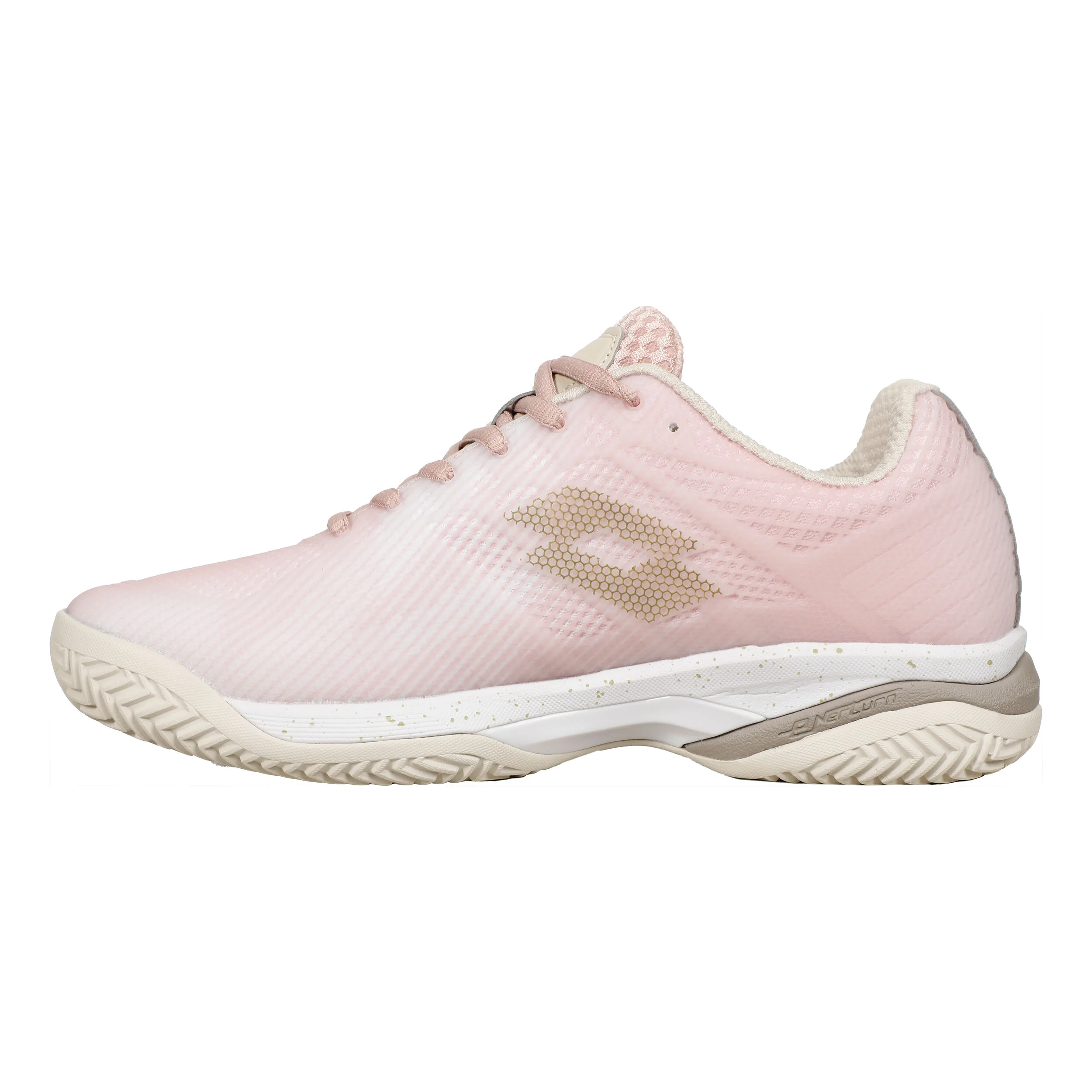 Lotto Mirage 300 III Chaussure Terre Battue Femmes - Blanc , Abricot