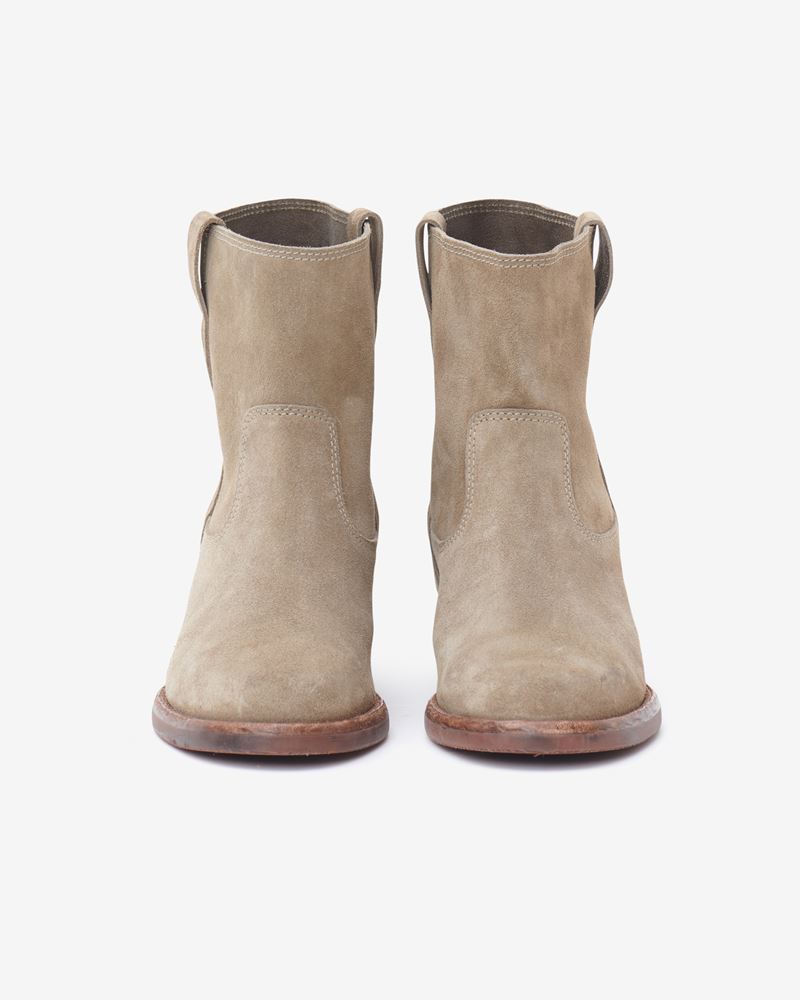 SUSEE BOTTINES EN CUIR VELOURS