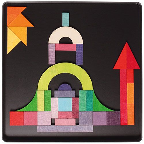 Grimm's magneetpuzzel - geo-grafisch (59st)