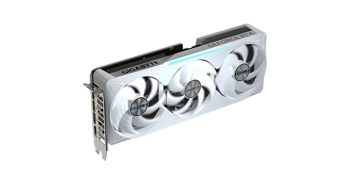 GIGABYTEGeForce RTX 5070 Ti EAGLE OC ICE SFF 16G grafische kaart  (3x DisplayPort, 1x HDMI)