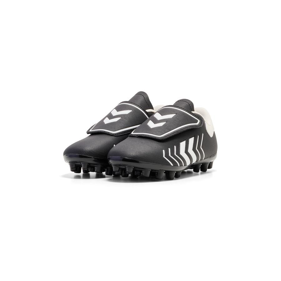 Hummel Chaussures de football Hattrick MG - Noir/Blanc Enfant